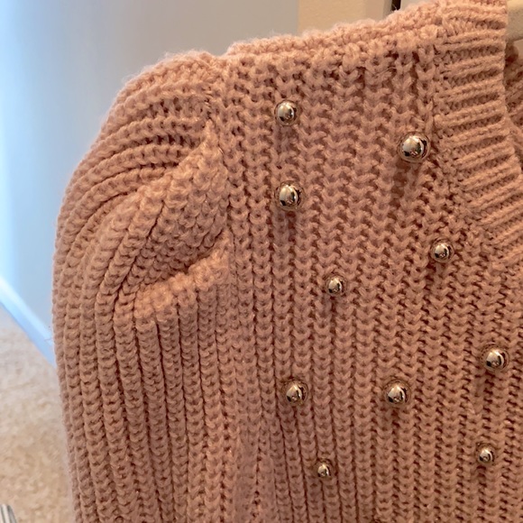 Women’s Dusty Rose Sweater - Picture 4 of 4